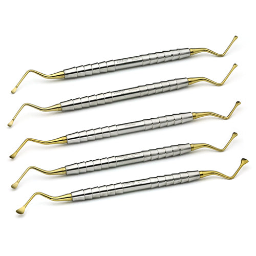 Serrated Lucas Curettes ( Assorted Sizes), Titanium Avtec Dental