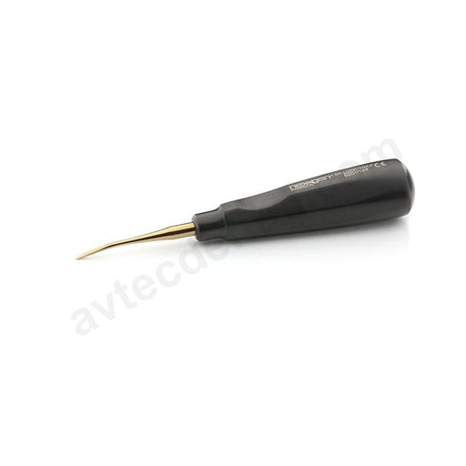 2mm Luxation Periotome, Curved, Titanium - Avtec Dental