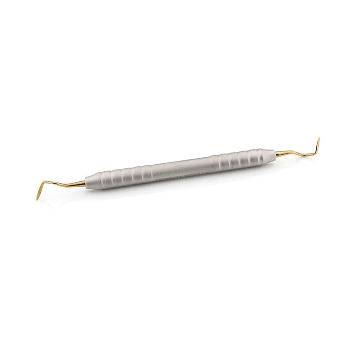 Modified Orban Madi Periodontal Knife, Flat Profile, Gold Titanium, Tru-Grip® - Nexxgen Biomedical® - Avtec Dental