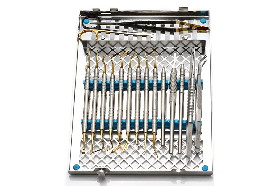 Gold Microsurgical Kit - Nexxgen Biomedical® - Avtec Dental
