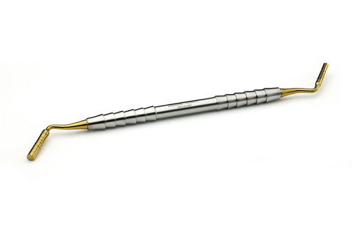 3/4mm Grisdale Graft Packer, Long Serrated Tips, Plasma Edge Surface, Tru-Grip® Handle- Nexxgen Biomedical® - Avtec Dental