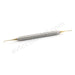 NVI #3 Posterior Scaler, Gold Titanium, Tru-Grip® Handle - Avtec Dental