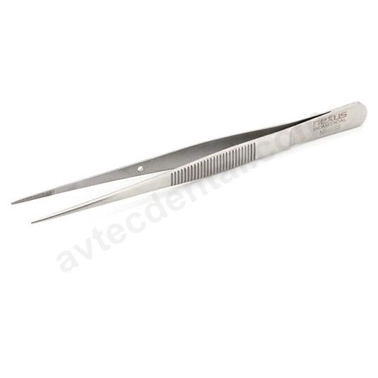 Semkin Dressing & Tissue Forceps, 13cm, Stainless Steel - Avtec Dental
