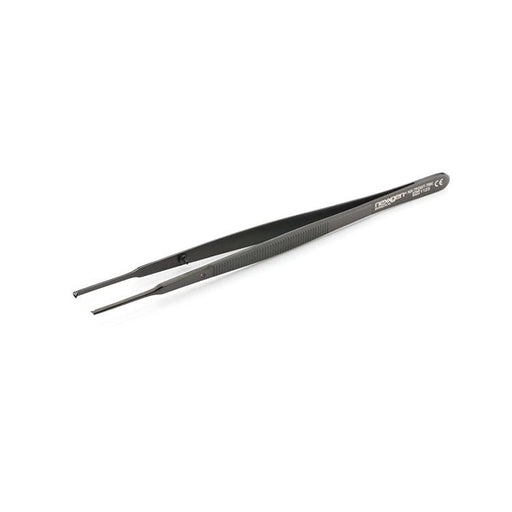 Gerald Forceps, Straight, Black Titanium,1x2 Teeth,16cm - Avtec Dental