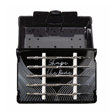 Radel Box for 12 Instruments for Magnetic Mallet - Avtec Dental
