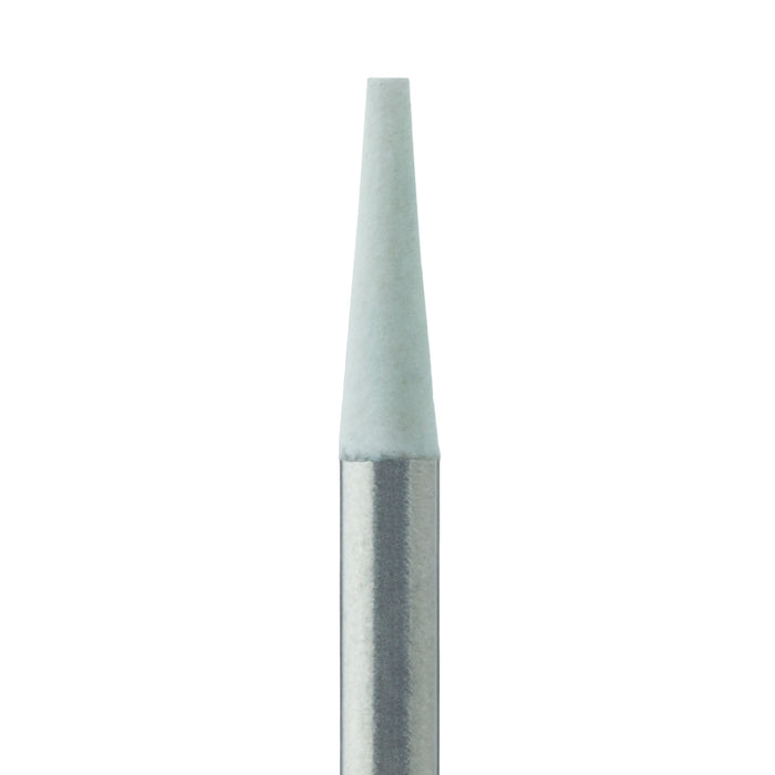 Polisher, Prophy-Clean, White, Tapered Flat End, 2.3mm Ø, Medium Grain, RA - PCL01-023-RA - Avtec Dental