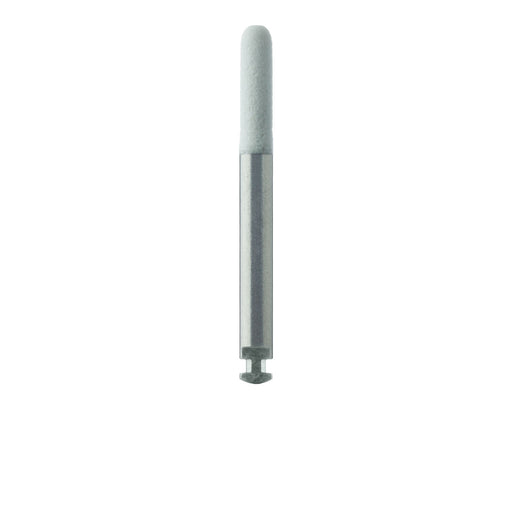 Polisher, Prophy-Clean, White, Rounded Cylinder, 3mm Ø, Medium Grain, RA - PCL04-030-RA - Avtec Dental