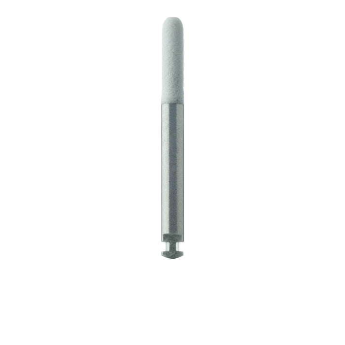 Polisher, Prophy-Clean, White, Rounded Cylinder, 3mm Ø, Medium Grain, RA - PCL04-030-RA - Avtec Dental