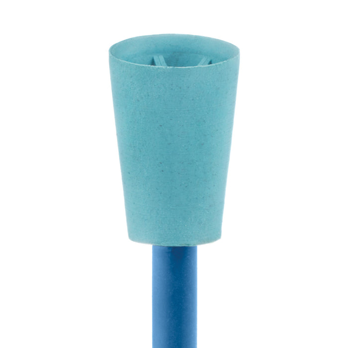 Polisher, Prophylaxe Prophy, Blue, Cups, 7mm Ø, Pre-Polishing (Hard), RA - PHA02-070-RA - Avtec Dental
