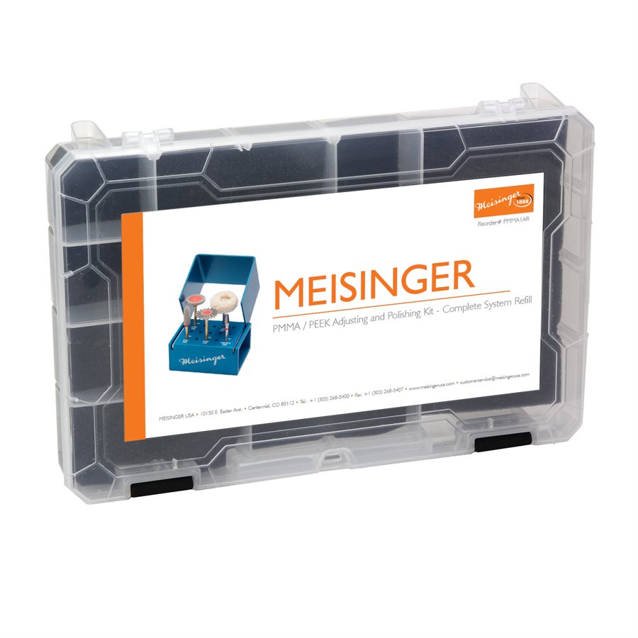 PMMA / PEEK (Resin) Adjusting and Polishing Complete System Refill - P