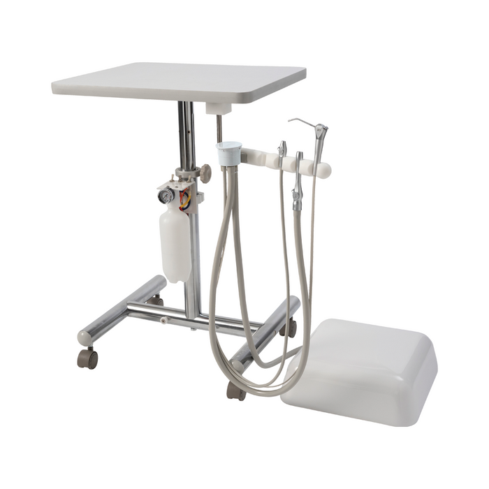 Operatory Support Cart w/Assistant's Package H-Frame - DCI R4221 - Avtec Dental