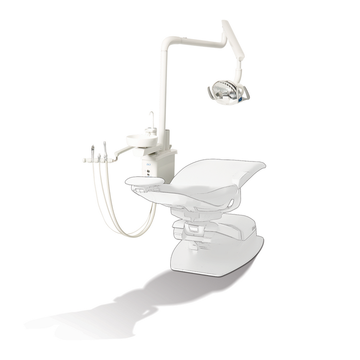 Reliance Post Mount Utilities, PMU, White - DCI RO4002 - Avtec Dental