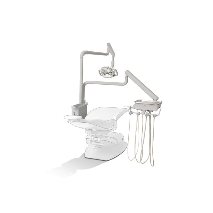 Reliance Over the Patient Automatic Dental Unit with PMU, Gray - DCI RO4050 - Avtec Dental