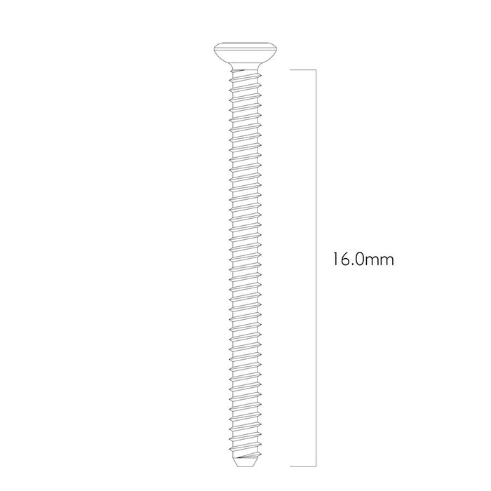 Surgery, Bone Fixation, Screw, 1mm Ø, 16mm Length - TCT10-016 - Avtec Dental