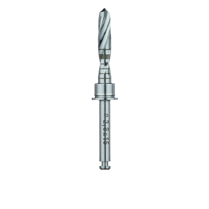 Surgery, Drill Stop Control Pilot Bur, 2.8mm Ø, RA - TDS15-028-RA - Avtec Dental