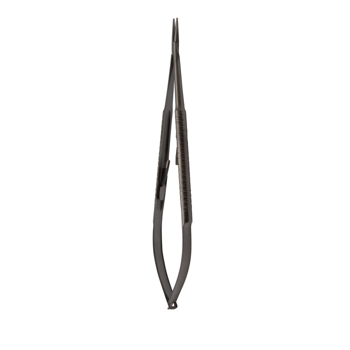 Surgery, Hand Instrument, Straight Needle Holder, CARBOCER Coated, 173mm Length -TM0 - Avtec Dental