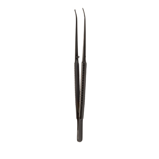 Surgery, Hand Instrument, Curved Forceps, CARBOCER Coated, 172mm Length - TM5 - Avtec Dental