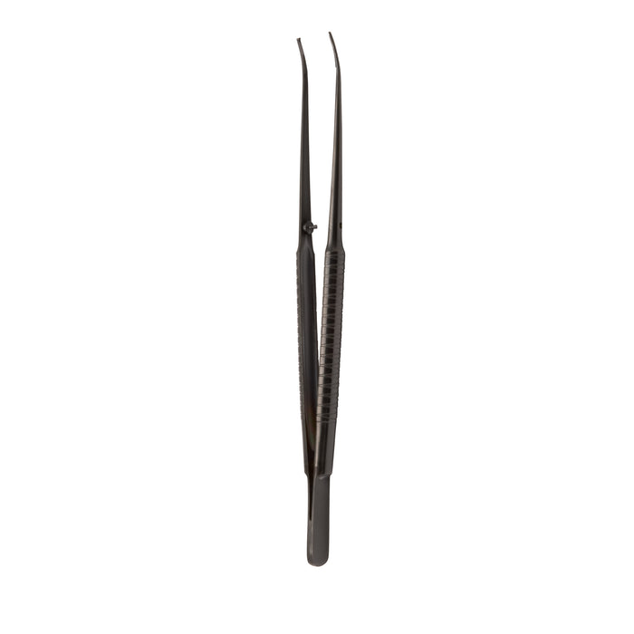 Surgery, Hand Instrument, Curved Forceps, CARBOCER Coated, 172mm Length - TM5 - Avtec Dental