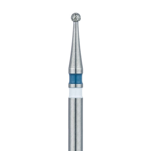 Zirconia Diamond Bur, Round, Medium, 1mm Ø, FG - Z801-010-FG - Avtec Dental