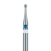 Zirconia Diamond Bur, Round, Medium, 1mm Ø, FG - Z801-010-FG - Avtec Dental