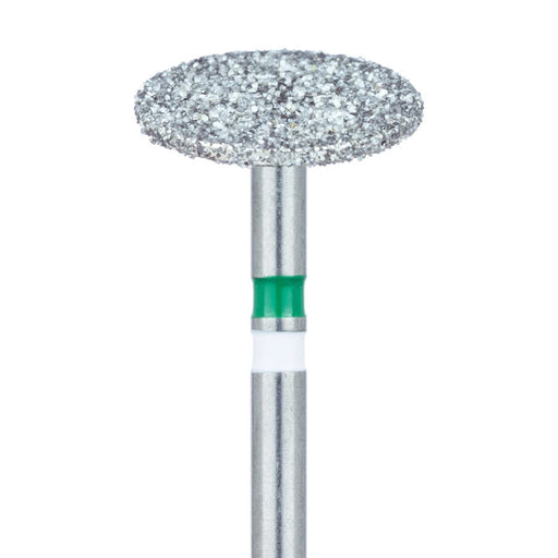 Zirconia Diamond Wheel, 8.0mm Coarse FG - Z818G-080-FG - Avtec Dental