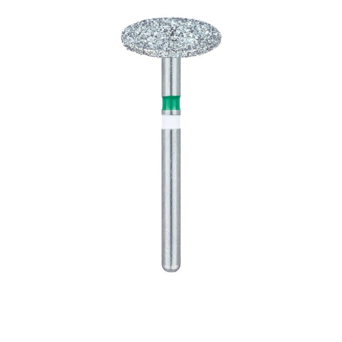 Zirconia Diamond Wheel, 8.0mm Coarse FG - Z818G-080-FG - Avtec Dental