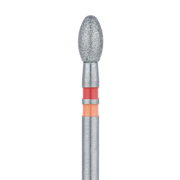 Zirconia Diamond Bur, Egg, Fine, 2.3mm Ø, FG - Z833F-023-FG - Avtec Dental