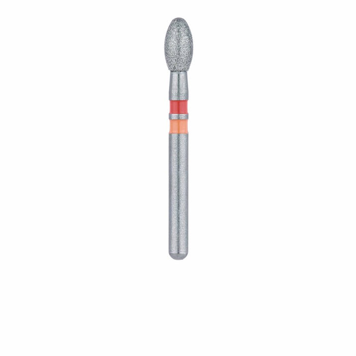 Zirconia Diamond Bur, Egg, Fine, 2.3mm Ø, FG - Z833F-023-FG - Avtec Dental