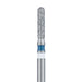 Zirconia Diamond Bur, Round End Cylinder, Medium, 1.4mm Ø, FG - Z838L-014-FG - Avtec Dental