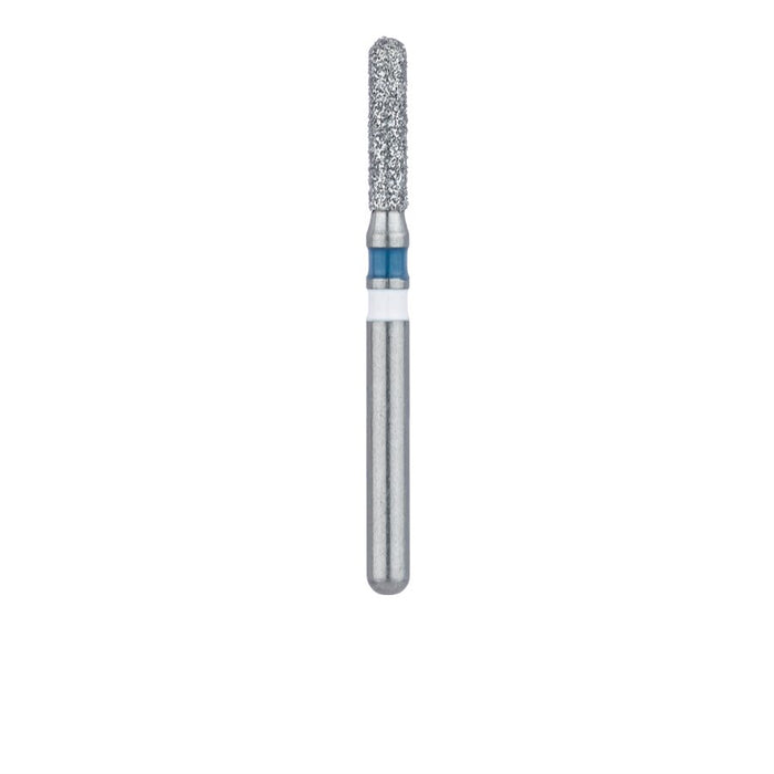 Zirconia Diamond Bur, Round End Cylinder, Medium, 1.4mm Ø, FG - Z838L-014-FG - Avtec Dental