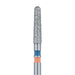 Zirconia Diamond Bur, Tapered Round End Cylinder, Medium, 1.8mm Ø, FG - Z850-018-FG - Avtec Dental
