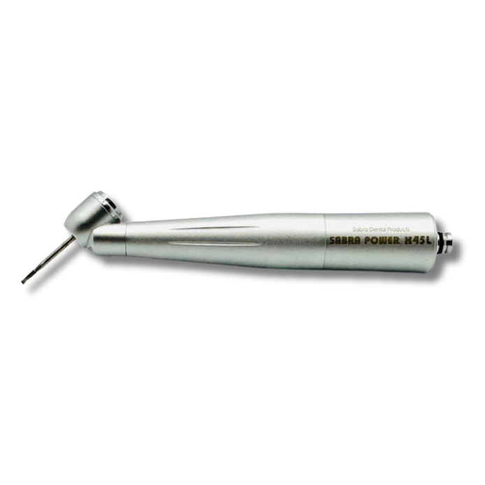 New - SH00-H21 Sabra Power X45L. High Speed 45 Degree Surgical Handpiece - Optic - Avtec Dental