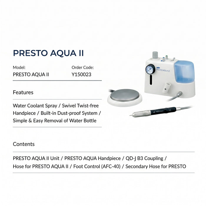 NSK Presto Aqua II