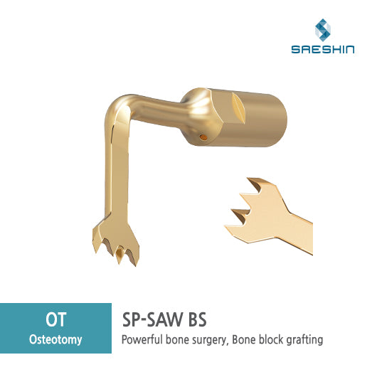Saeshin Traus Bone Surgery Saw Insert SP-SAW BS - Avtec Dental