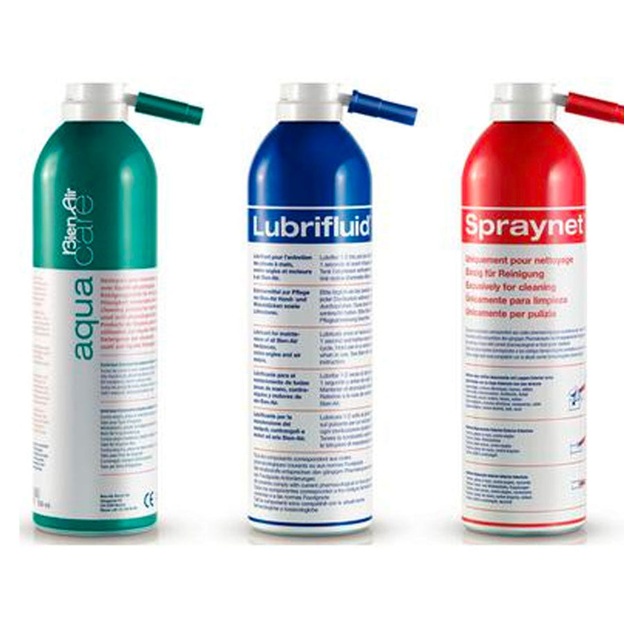 Bien Air Maintenance Trio Pack (1 of Each 3 Sprays)