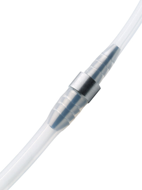 Silicone tube with tube-tube-connector - Avtec Dental