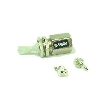 Toggle Valve Replacement Cartridge, Momentary, 3-Way, Normally Closed, Blue w/ Gray Toggle - DCI 7913 - Avtec Dental