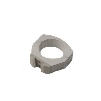 Vacuum Canister 2" Post Mount w/Gray Bracket, White - DCI 5827 - Avtec Dental