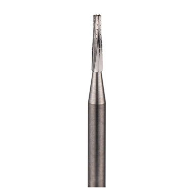 Flat-End Tapered Cross-Cut Long Carbide Burs - Avtec Dental