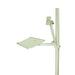 Monitor Support & Full Size Keyboard Tray, w/Dual 8" Pivot Arm, Vertical Post Mounted, Gray - DCI 4855 - Avtec Dental