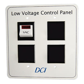 Low Voltage Control Panel, Single Switch - DCI 2900 - Avtec Dental