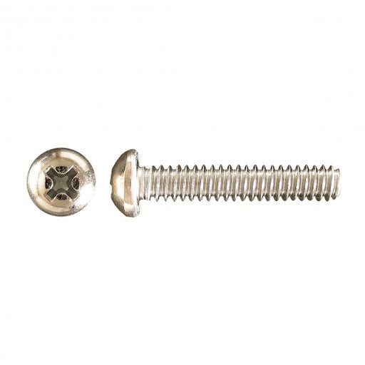 Screw Pan Head Phillips 6-32 x 1/4 Zinc Plated - DCI 6014 - Avtec Dental