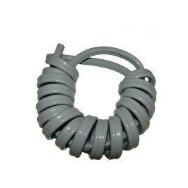 HP Tubing, 4 Hole, Asepsis Coiled Gray - DCI 432C - Avtec Dental