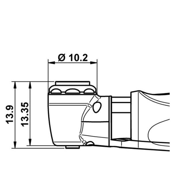 Saeyang Ki-AG20L 20:1 Optic Implant Handpiece - Avtec Dental