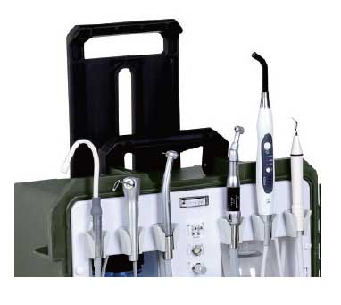 TPC PC2930 Portable Dental Unit w/ Built in LED Curing Light & Piezo Scaler - Avtec Dental
