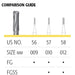 Straight Fissure Carbide Burs - Avtec Dental
