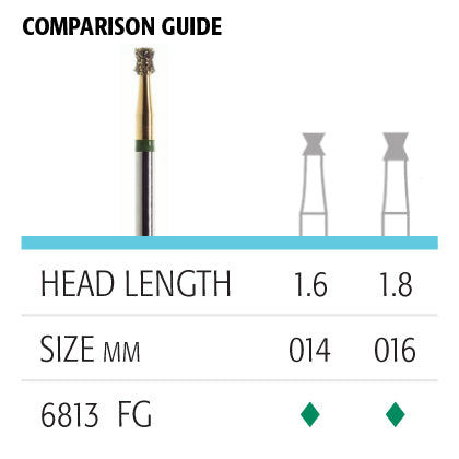 813 Amalgam Buster Diamonds - Avtec Dental