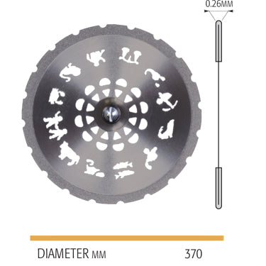 387-00-370 Zodiac Model Disc - Avtec Dental