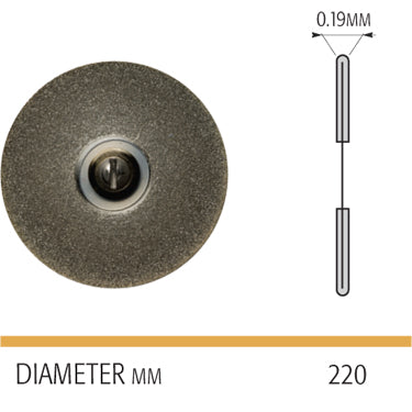 918B-11-220 Flexible Diamond Disc - Avtec Dental