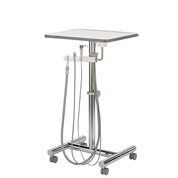 Operatory Support Cart w/Assistant's Package H-Frame - Avtec Dental